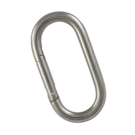 MOUSQUETON OVALE - INOX A4