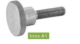VITI ZIGRINATE TIPO ALTO - ACCIAIO INOX A1