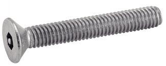[DIN 7991] VIS TETE FRAISEE SIX PANS CREUX INVIOLABLE AVEC TETON CENTRAL - INOX A2 (ISO 10642, UNI 5933)