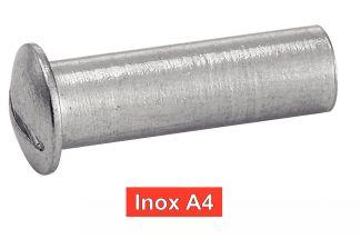 VIS DE HUBLOT FEMELLE - INOX A4