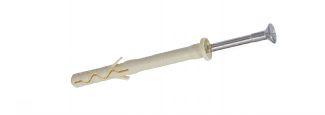 CHEVILLE A FRAPPER AVEC COLLERETTE CYLINDRIQUE - INOX A2