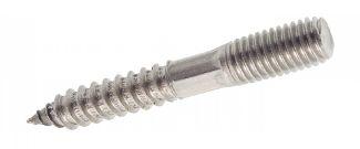 PATTE A VIS FILETAGE BOIS ET METAUX - INOX A2