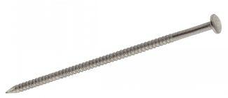 POINTE ANNELEE TETE BOMBEE - INOX A4