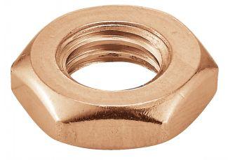 [DIN 439] ECROU BAS HEXAGONAUX - LAITON (SIMILAR ISO 4035, NFE25-405, UNI 5589)