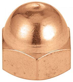 MACHINED CAP NUTS - BRASS - Brass