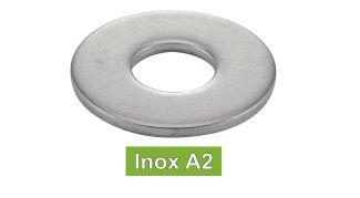 [NFE 25513] ARANDELAS PLANAS NORMA NFE TIPO L - Acero inoxidable a2 (NFE25-514, ISO 7089)