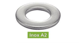[DIN 125 A] PLAIN STAMPED WASHERS - Stainless steel a2 (similar ISO 7089, UNI 6592)