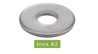 [DIN 9021] ARANDELAS ANCHAS PLANAS - Acero inoxidable a2