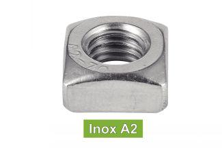 [DIN 557] TUERCAS CUADRADAS - Acero inoxidable a2 (UNI 5597)