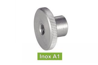 [DIN 466] PORCAS RECARTILHADAS DE ALTA QUALIDADE - AÇO INOXIDÁVEL A1 (UNI 6605)