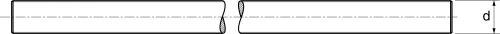TIGES FILETEES -UNC- LONGUEUR 3 PIEDS - INOX A2