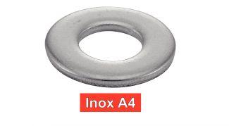 [NFE 25513] FLAT MEDIUM STAMPED WASHERS TYPE M - Stainless steel a4 (NFE25-514, ISO 7089)