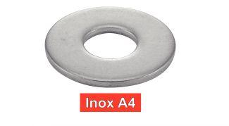 LARGE PLAIN STAMPED WASHERS TYPE L - Stainless steel a4