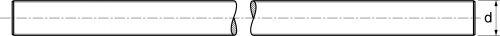 [DIN 976] TIGES FILETEES - LONGUEUR 1 METRE - INOX A4 (NFE25-136)