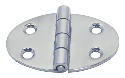 [814881251 35] CHARNIÈRE, OVALE - INOX A2