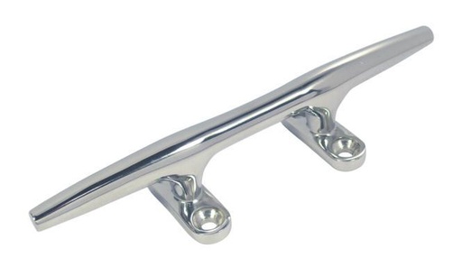  KLAMPE, RUND, MIT 4 BOHRUNGEN - EDELSTAHL A4
