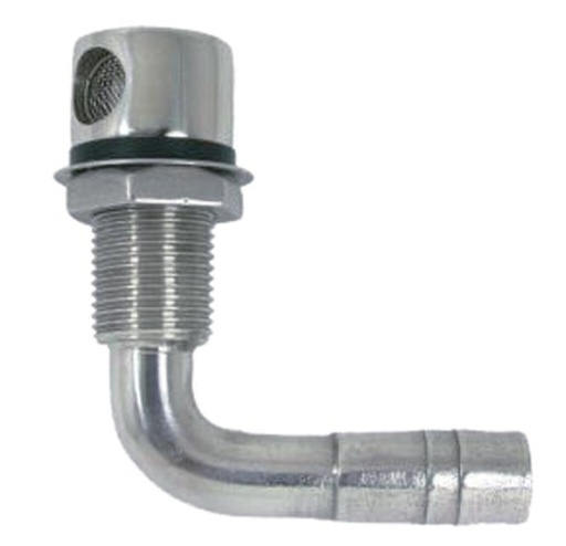  TANK VENT, 90° - STAINLESS STEEL A4