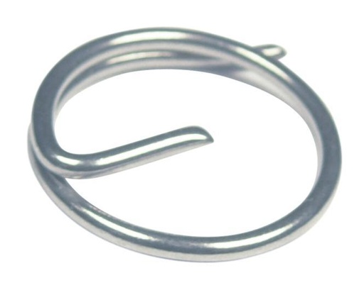  PERNO AD ANELLO - ACCIAIO INOX A4