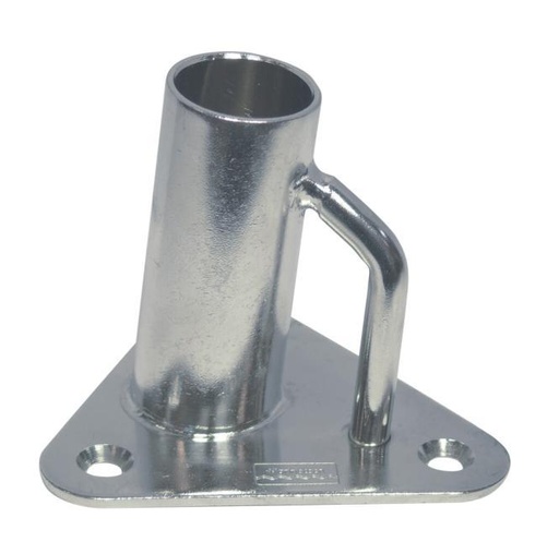 [8632425] EMBASE CHANDELIER 3° AVEC PLATINE TRIANGULAIRE - INOX A4