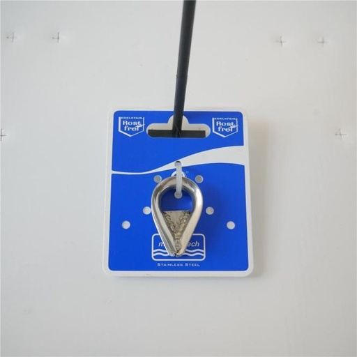  DITALE CON BARRA - ACCIAIO INOX A4