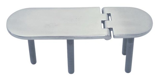 [89314126 40] CHARNIÈRE AVEC FILETAGE - INOX A4