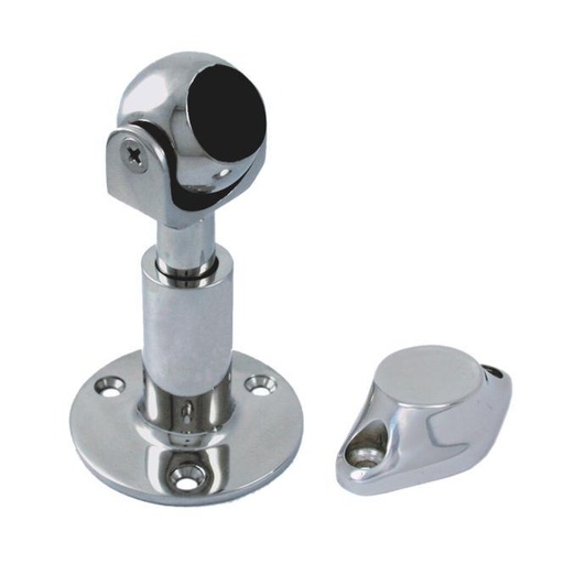 [814598460 89]  ADJUSTABLE MAGNETIC DOOR HOLDER, WITH MOUNT PLATE - STAINLESS STEEL A4