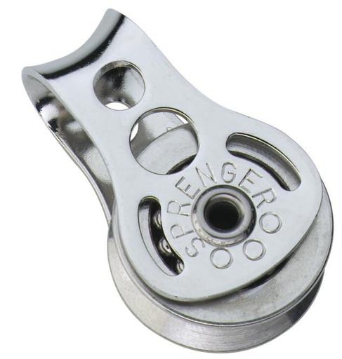 [8148872-01]  SPRENGER MICRO XS BLOCK WITH BALL BEARING - STAINLESS STEEL A2
