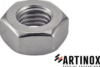 [DIN 934] ECROUS HEXAGONAUX - INOX A2 (SIMILAR ISO 4032, NFE25-401, UNI 5588)