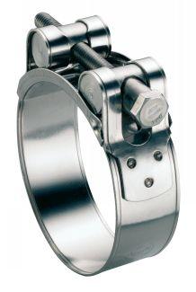 COLLIER DE SERRAGE A TOURILLONS POUR TUYAU EPAIS ET ARME - W5