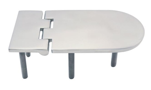 [89334127 65]  BISAGRA CON ROSCA - ACERO INOXIDABLE A4