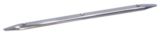 LISTON DE PROTECTION DEMI-ROND ET CREUX - INOX A4