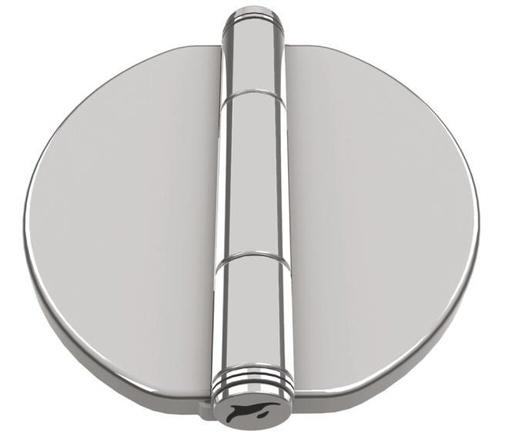 [814823470 65] CHARNIÈRE AVEC COUVERCLE À DÉCLIC - INOX A4