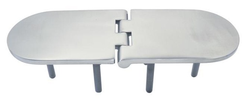 [89174190 65]  HINGE WITH THREAD - STAINLESS STEEL A4